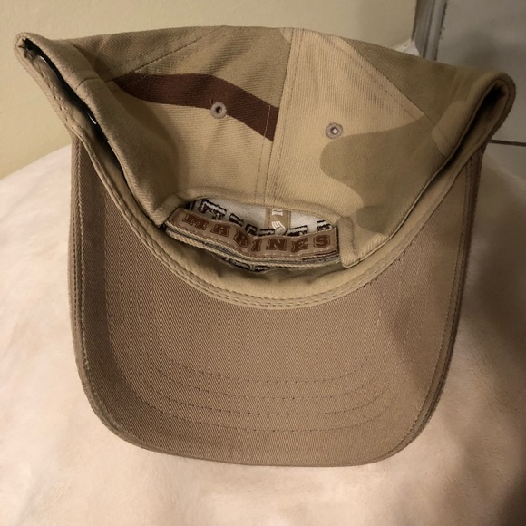 Vintage, NWOT, 🇺🇸 US Marines Camo Embroidered Cap Hat - Picture 5 of 5